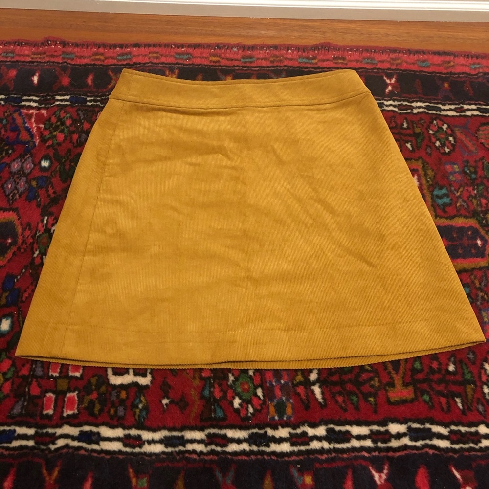 J. Crew Mercantile corduroy skirt